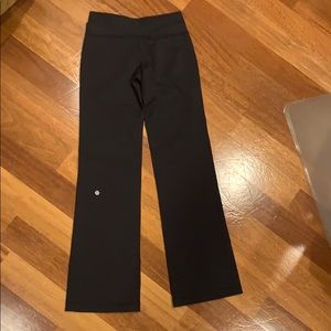 Lululemon Black Flare Leg Size 6
